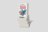 Bücherstapel des Buches „Monsterjäger“