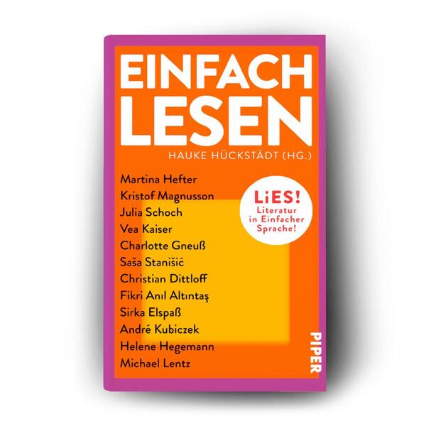 Außenansicht des Buches „Einfach lesen“