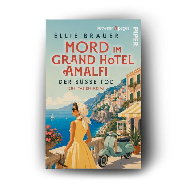 Außenansicht des Buches „Mord im Grand Hotel Amalfi – Der süße Tod“