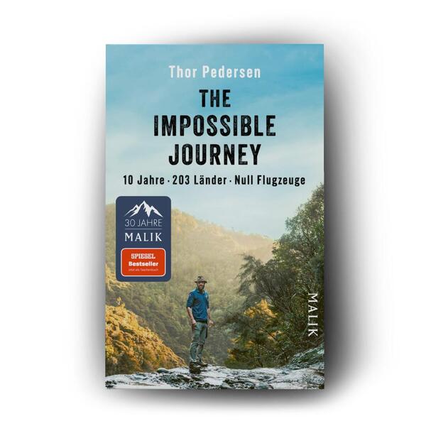 Außenansicht des Buches „The Impossible Journey“