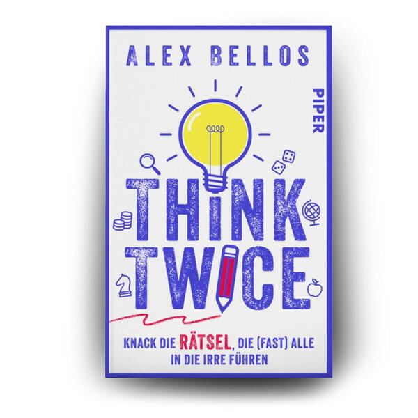 Außenansicht des Buches „Think Twice“