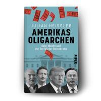 Außenansicht des Buches „Amerikas Oligarchen“