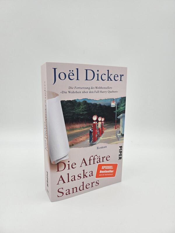 Außenansicht des Buches „Die Affäre Alaska Sanders“
