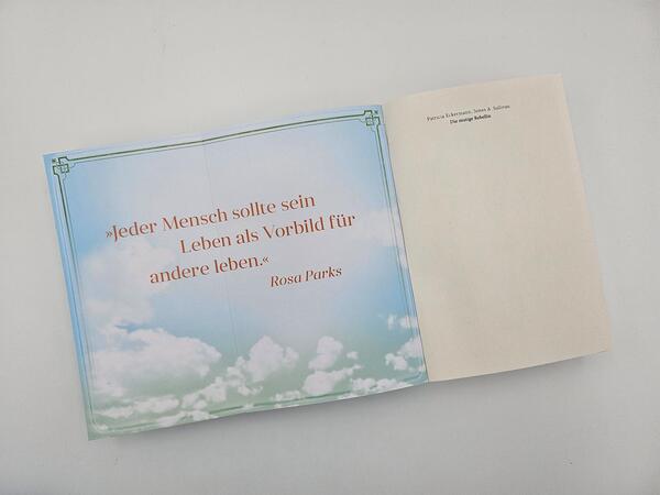 Außenansicht des Buches „Die mutige Rebellin“