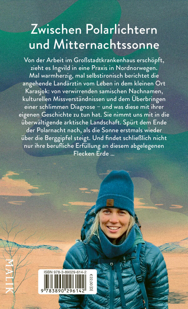 Rückansicht des Buches „Polarherz“