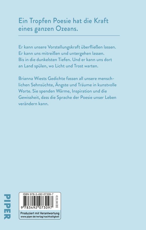 Rückansicht des Buches „Salt Water – Salzwasser“