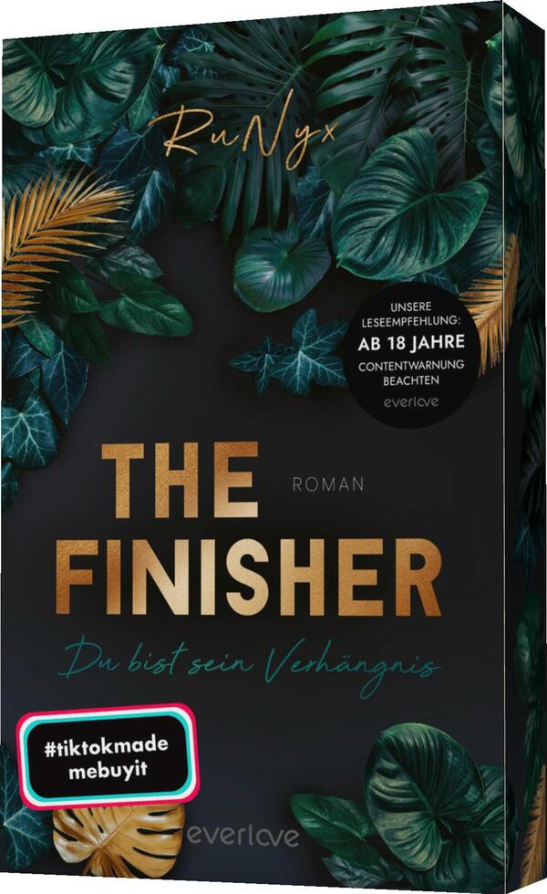 Außenansicht des Buches „The Finisher – Du bist sein Verhängnis “