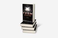 Bücherstapel des Buches „Turmschatten“
