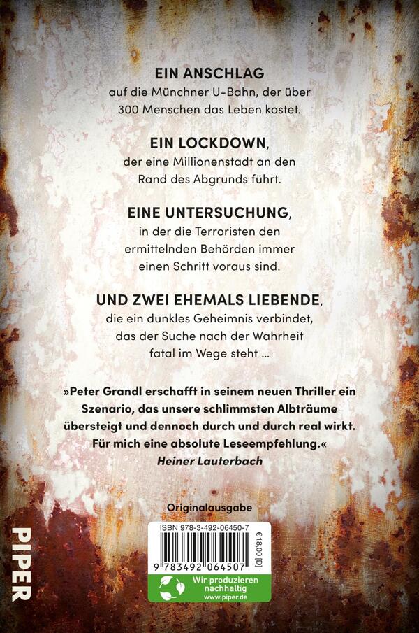 Rückansicht des Buches „Höllenfeuer“