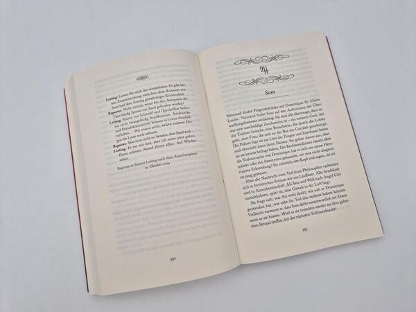 Außenansicht des Buches „Red City“