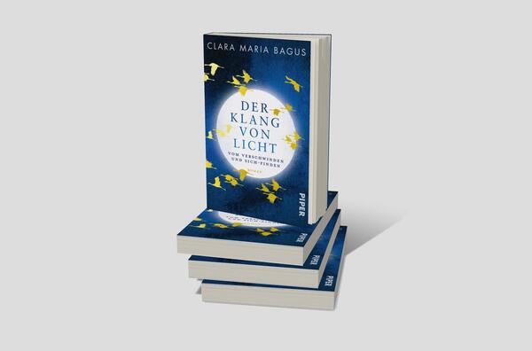 Bücherstapel des Buches „Der Klang von Licht“
