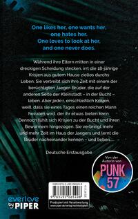 Rückansicht des Buches „Five Brothers – Wen würdest du lieben, wenn du keine Angst hättest?“ 