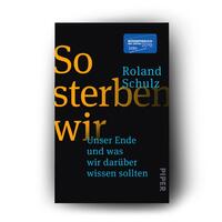 Außenansicht des Buches „So sterben wir“