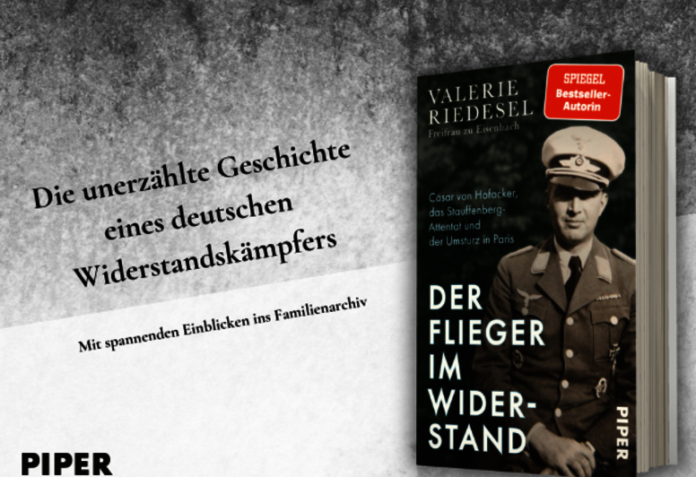 Atmosphärischer Banner mit Buchcover