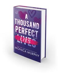 Außenansicht des Buches „A thousand perfect Lies“