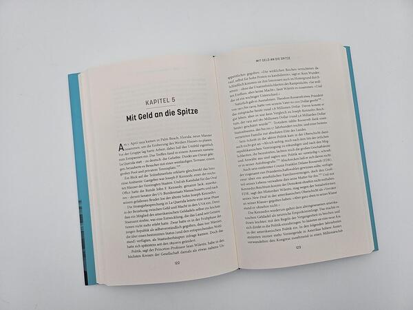 Außenansicht des Buches „Amerikas Oligarchen“