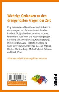 Rückansicht des Buches „Denkanstöße 2026“