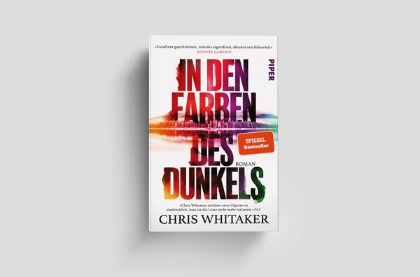 Außenansicht des Buches „In den Farben des Dunkels“