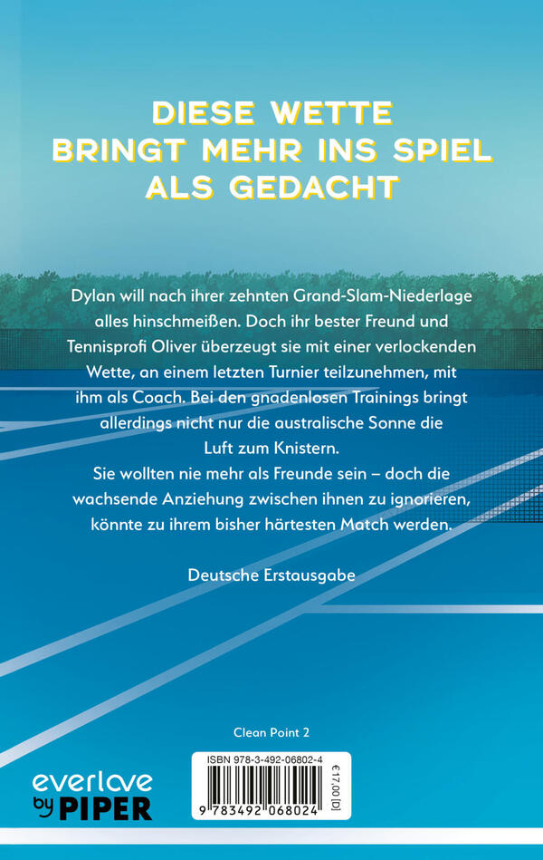 Rückansicht des Buches „Game Point“