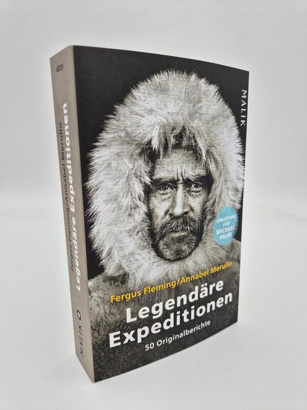 Außenansicht des Buches „Legendäre Expeditionen“