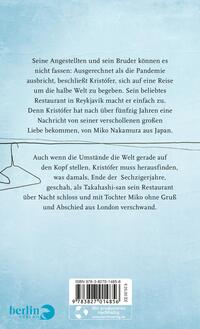 Rückansicht des Buches „Berührung“ 