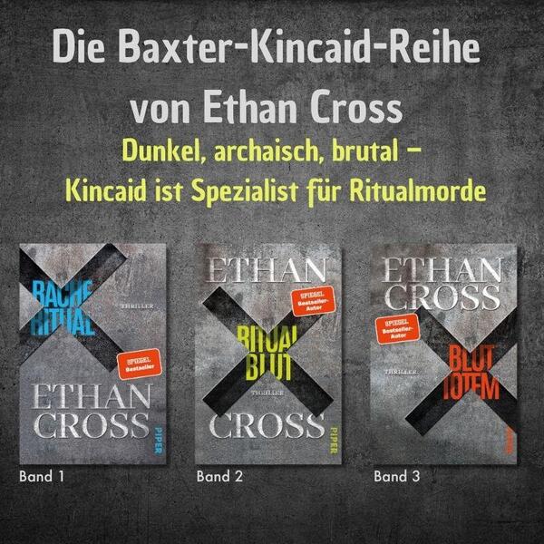Außenansicht des Buches „Bluttotem“