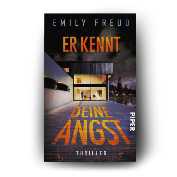 Außenansicht des Buches „Er kennt deine Angst“