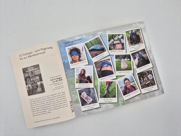 Außenansicht des Buches „Weite Wege Wandern“