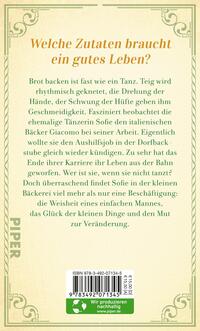 Rückansicht des Buches „Der Geschichtenbäcker“