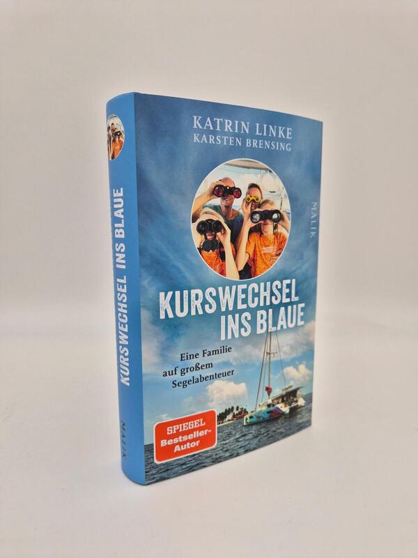 Außenansicht des Buches „Kurswechsel ins Blaue“