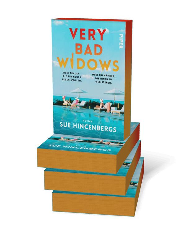 Außenansicht des Buches „Very Bad Widows“