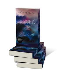 Außenansicht des Buches „Beyond his Reach“
