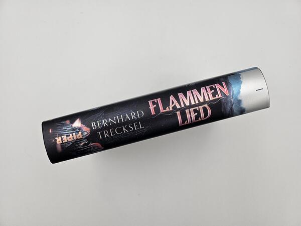 Innenansicht des Buches „Flammenlied“
