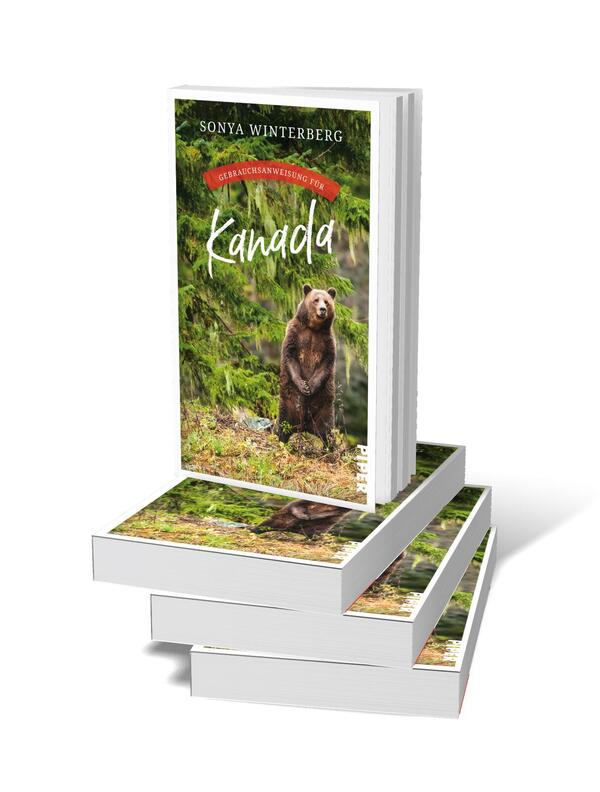 Bücherstapel des Buches „Gebrauchsanweisung für Kanada“