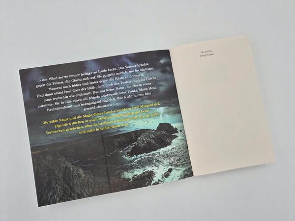 Außenansicht des Buches „Schroffe Klippen“