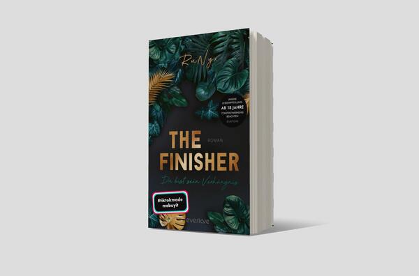 Außenansicht des Buches „The Finisher – Du bist sein Verhängnis “