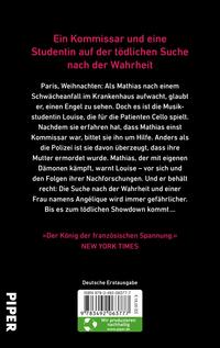 Rückansicht des Buches „Das Mädchen und der Verrat“ 