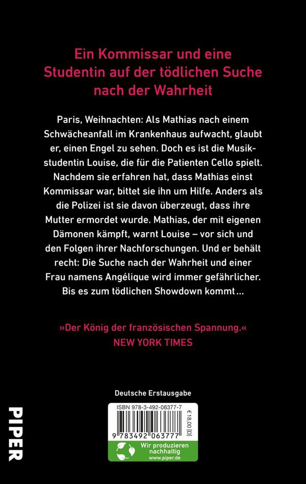 Rückansicht des Buches „Das Mädchen und der Verrat“ 