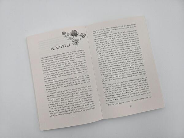Außenansicht des Buches „Ein Käfig aus Rache und Blut“