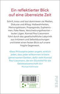 Rückansicht des Buches „Lauter Lügen“ 