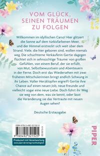 Rückansicht des Buches „In unseren Träumen ist immer Sommer“ 