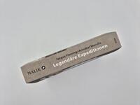 Außenansicht des Buches „Legendäre Expeditionen“