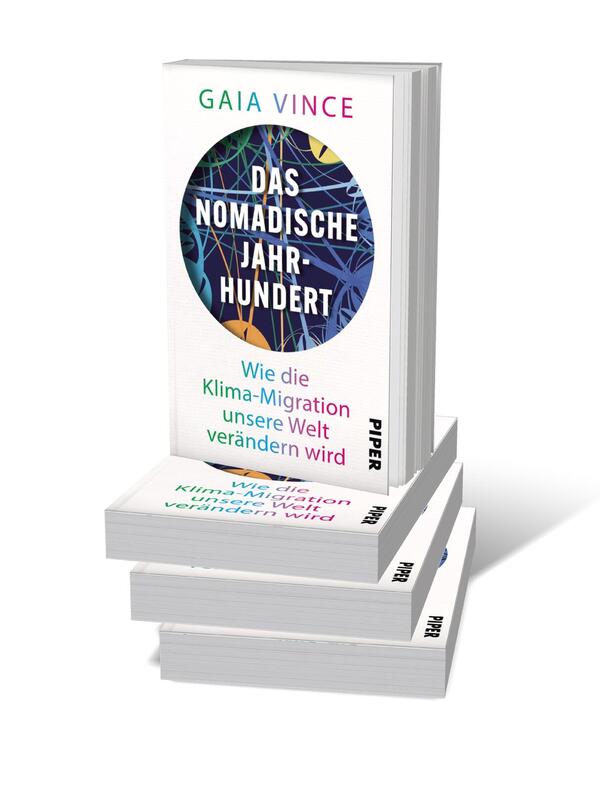 Bücherstapel des Buches „Das nomadische Jahrhundert“