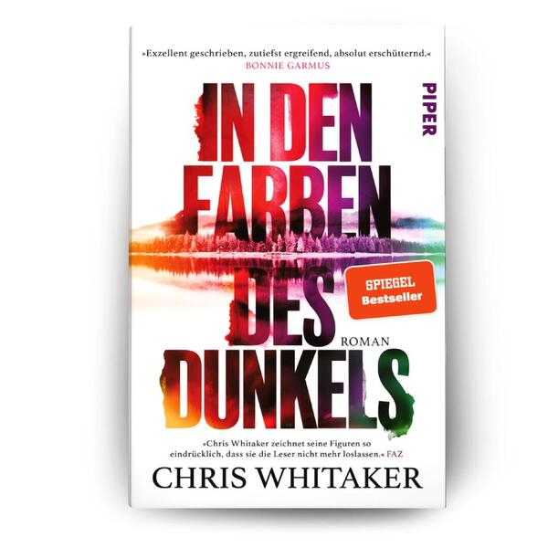 Außenansicht des Buches „In den Farben des Dunkels“