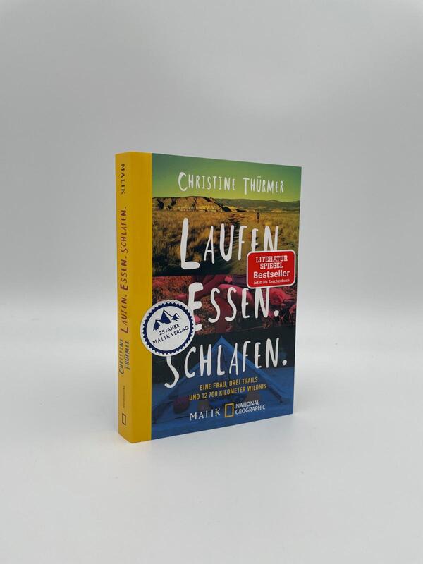 Innenansicht des Buches „Laufen. Essen. Schlafen. “