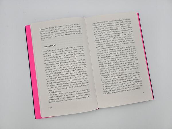 Außenansicht des Buches „Mensch!“