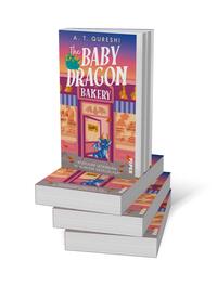 Bücherstapel des Buches „The Baby Dragon Bakery“