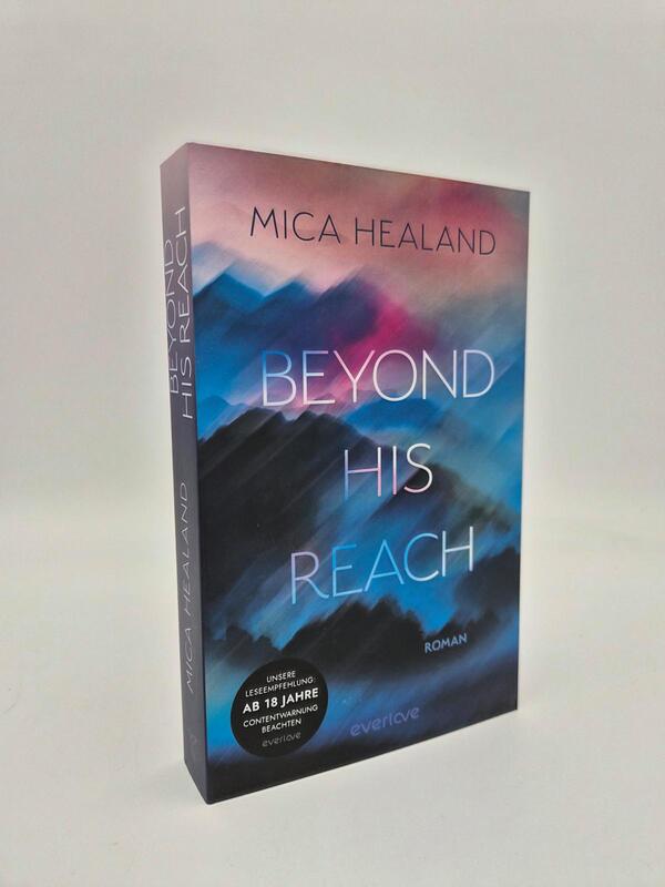 Außenansicht des Buches „Beyond his Reach“