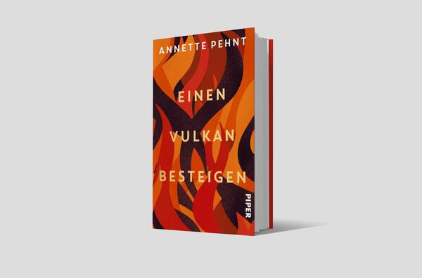 Außenansicht des Buches „Einen Vulkan besteigen“
