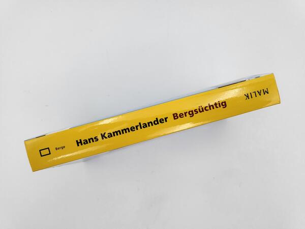 Innenansicht des Buches „Bergsüchtig“